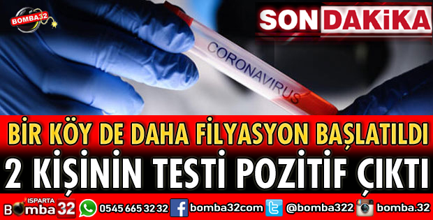 BİR KÖY DE DAHA KORONAVİRÜS VAKASI