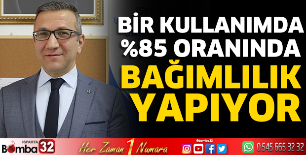 Bir kullanımda %85 oranında bağımlılık yapıyor