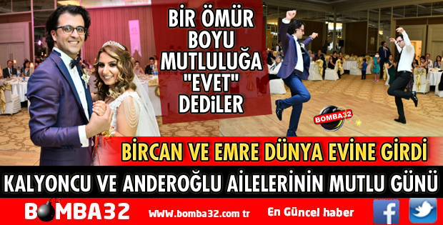 BİR ÖMÜR BOYU BİRLİKLELİĞE EVET DEDİLER