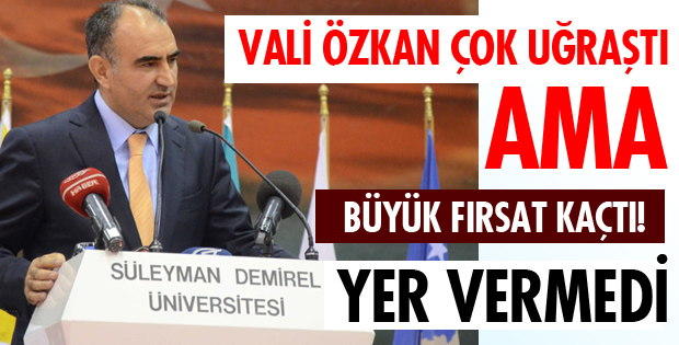 BİR PROJEYİ DAHA KAYBETTİK