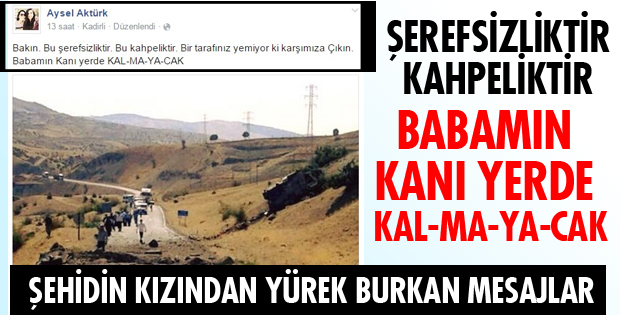BİR TARAFINIZ YEMİYOR Kİ KARŞIMIZA ÇIKIN