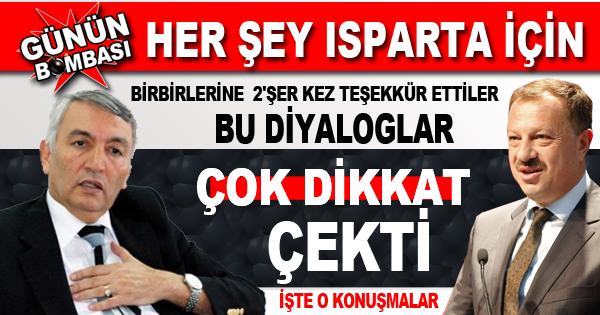 BİRBİRLERİN 2'ŞER KEZ TEŞEKKÜR ETTİLERE