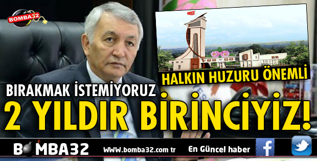 BİRİNCİLİĞİ BIRAKMAK İSTEMİYORUZ