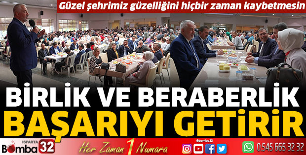 Birlik ve beraberlik başarıyı getirir