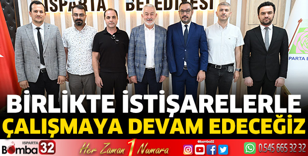 Birlikte istişarelerle çalışmaya devam edeceğiz