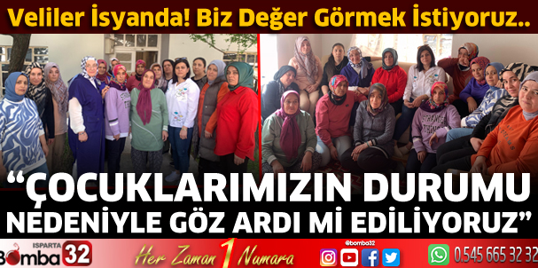 Biz de çocuklarımız değer görsün, iyi eğitim alsın istiyoruz 