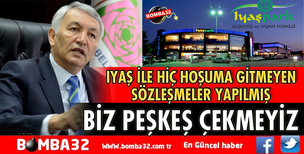 BİZ PEŞKEŞ ÇEKMEYİZ