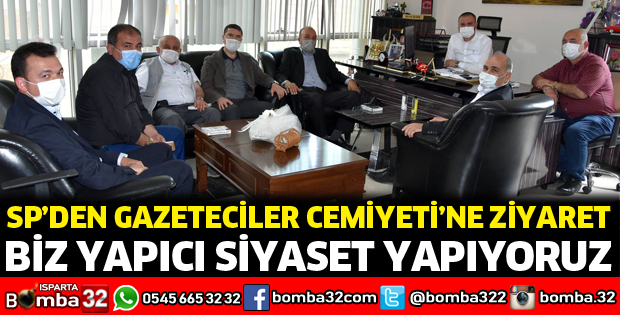 Biz yapıcı siyaset yapıyoruz