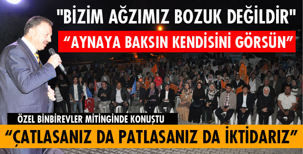 BİZİM BU MİLLETE DAHA ÇOK BORCUMUZ VAR