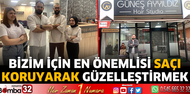 Bizim için en önemlisi saçı koruyarak güzelleştirmek