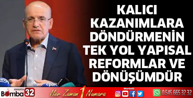 Bizim Orta Vadeli Programımızın bir tane hedefi var