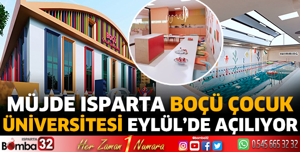 BOÇÜ Çocuk Üniversitesi Eylül’de açılıyor