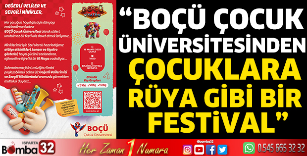 BOÇÜ'den rüya gibi bir festival