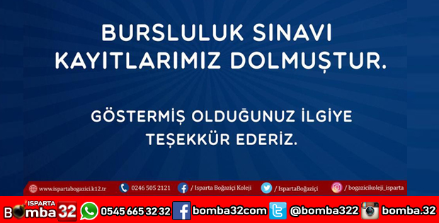 BOĞAZİÇİ KOLEJİ 3 BİN BAŞVURU OLUNCA BAŞVURULARI KAPATTI