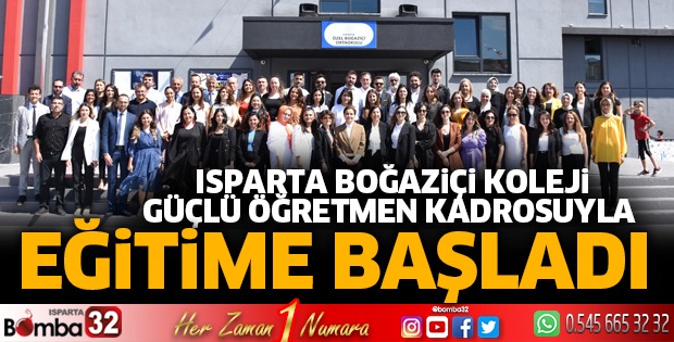 BOĞAZİÇİ KOLEJİ GÜÇLÜ ÖĞRETMEN KADROSUYLA EĞİTİME BAŞLADI
