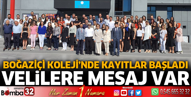 Boğaziçi Koleji'nde kayıtlar başladı
