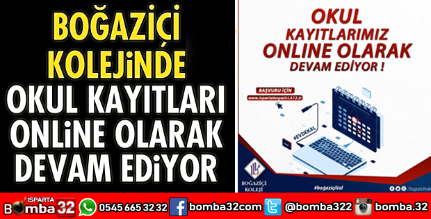 BOĞAZİÇİ KOLEJİNDE KAYITLAR DEVAM EDİYOR  