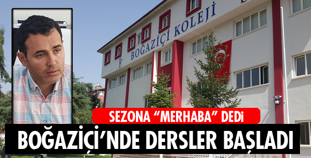 BOĞAZİÇİ'NDE DERSLER BAŞLADI
