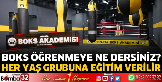 Boks öğrenmeye ne dersiniz?