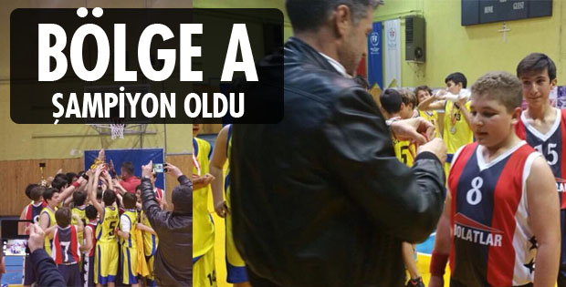 BÖLGE A ŞAMPİYON OLDU