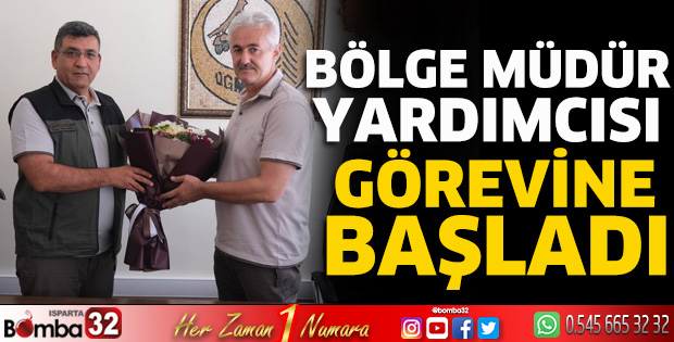 Bölge Müdür Yardımcısı görevine başladı