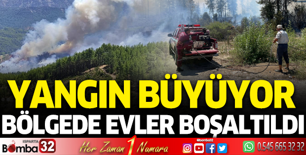 Bölgede bazı evler boşaltıldı
