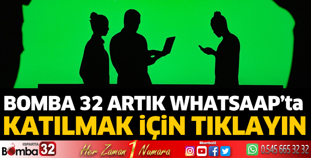 Bomba 32 artık WhatsApp'ta