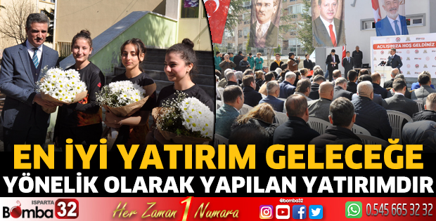 Borsa İstanbul Mesleki ve Teknik Anadolu Lisesi spor salonuna kavuştu