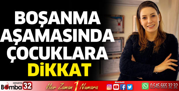 Boşanma aşamasında çocuklara dikkat
