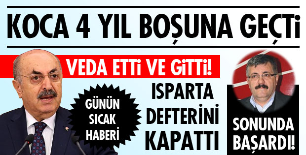 BOŞU BOŞUNA 4 YIL!