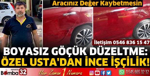 Boyasız Göçük Düzeltme: Özel Usta'dan İnce İşçilik! 