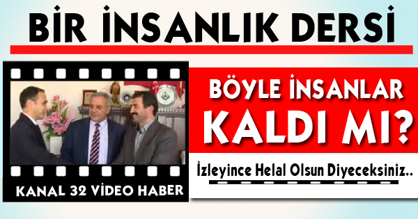 Böyle insanlar kaldı mı?