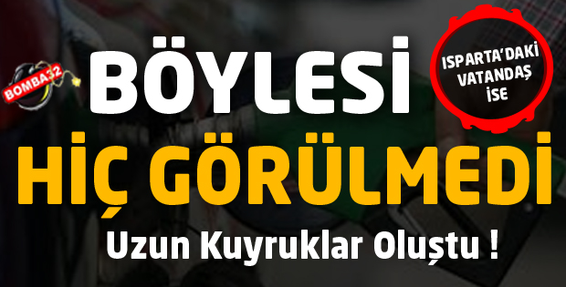 BÖYLESİ HİÇ GÖRÜLMEDİ 