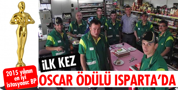 BP OSCAR ÖDÜLÜNÜ ALMAYA HAK KAZANDI
