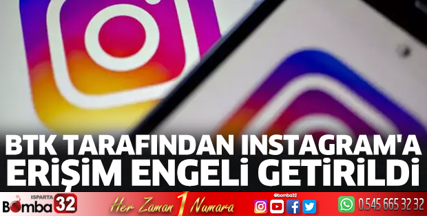 BTK tarafından Instagram'a erişim engeli getirildi