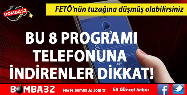 BU 8 PROGRAMA DİKKAT