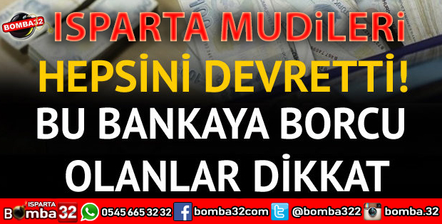 BU BANKADA HESABI OLANLAR DİKKAT! 