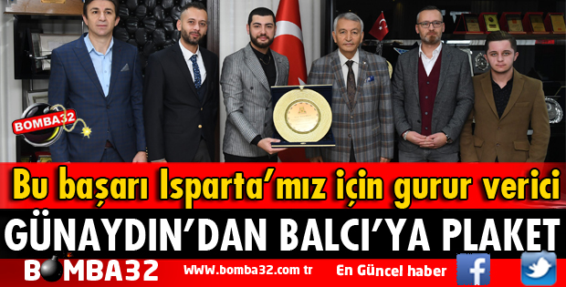 BU BAŞARI ISPARTAMIZ İÇİN GURUR VERİCİ