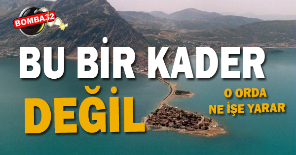 BU BİR KADER DEĞİL ..