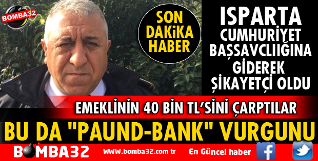 BU DA PAUND-BANK  VURGUNU