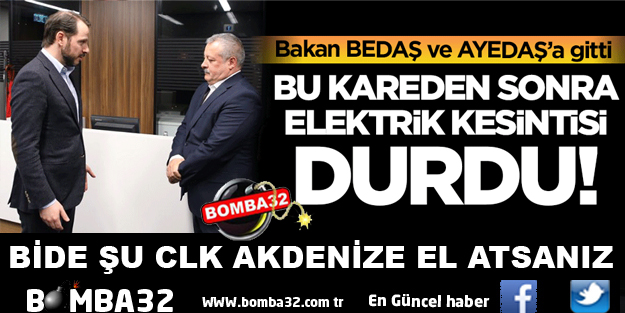 BU FOTOĞRAFTAN SONRA ELEKTRİK KESİNTİLERİ SONA ERDİ