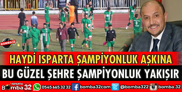 BU GÜZEL ŞEHRE ŞAMPİYONLUK YAKIŞIR