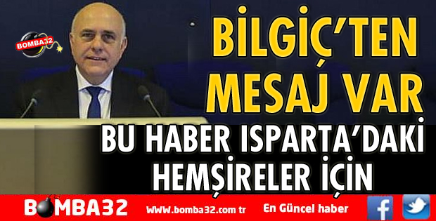 BU HABER ISPARTA’DAKİ HEMŞİRELER İÇİN