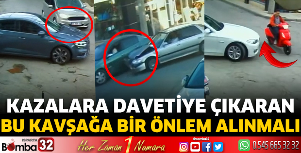 Bu kavşağa bir önlem alınmalı 