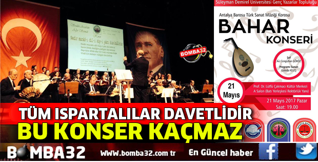 BU KONSER KAÇMAZ!