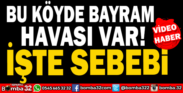 KÖYDE BAYRAM HAVASI !