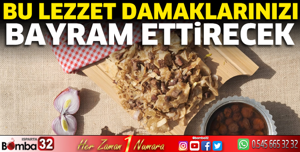 Bu lezzet damaklarınızı bayram ettirecek