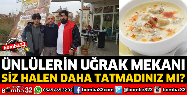 BU LEZZETİ HEMEN TATMALISINIZ