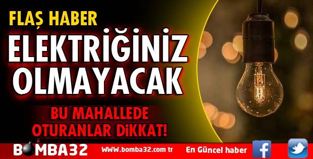 BU MAHALLEDE OTURANLAR DİKKAT