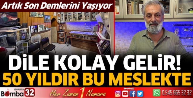 Bu meslek son demlerini yaşıyor